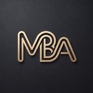 The gold Mastering Best Audio monogram on a dark surface